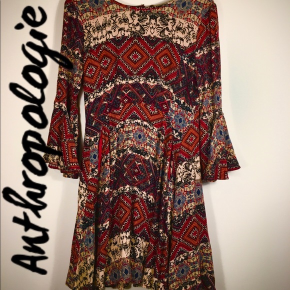 Anthropologie Dresses & Skirts - ANTHROPOLOGIE HOLDING HORSES BOHO DRESS SIZE M